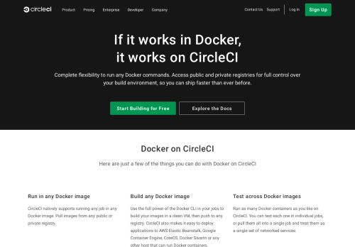 
                            6. If it works in Docker, it works on CircleCI - CircleCI