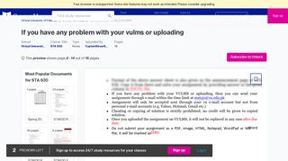 
                            11. If you have any problem with your VULMS or uploading then you ...