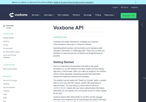 
                            4. If you're a developer, this is your home base. | Voxbone ...