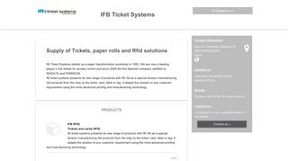 
                            4. IFB Ticket Systems - Intertraffic