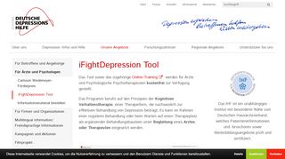 
                            4. iFightDepression Tool - Stiftung Deutsche Depressionshilfe