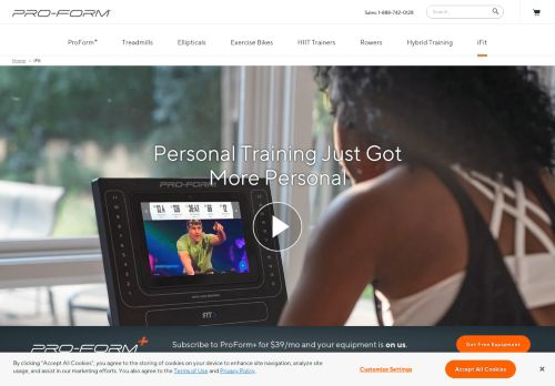 
                            10. iFit Coach Personalized Training | ProForm