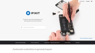 
                            3. iFixit: De gratis reparatiehandleiding