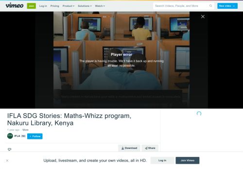 
                            10. IFLA SDG Stories: Maths-Whizz program, Nakuru Library, Kenya on ...