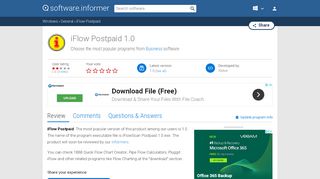 
                            5. iFlow Postpaid - ISolve Software Informer.