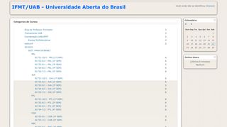
                            11. IFMT/UAB - Universidade Aberta do Brasil