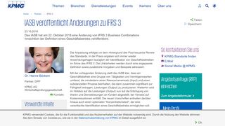 
                            9. IFRS 3 | KPMG | DE