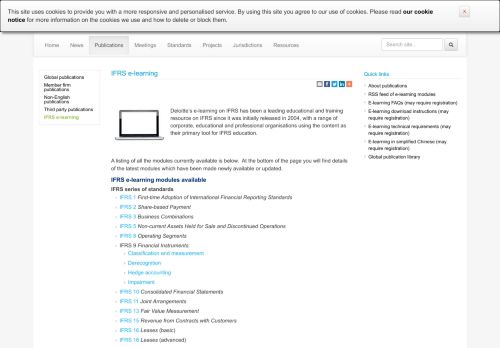 
                            8. IFRS e-learning - IAS Plus