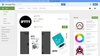 
                            5. IFTTT - Apps on Google Play