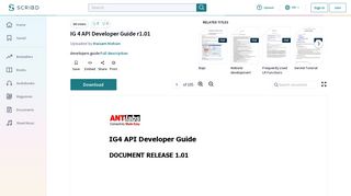 
                            10. IG 4 API Developer Guide r1.01 | Hypertext Transfer ...