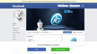 
                            5. iG - Página inicial | Facebook
