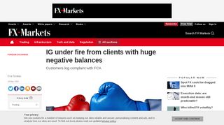 
                            10. IG under fire from clients with huge negative balances - FX Week