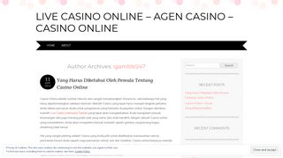 
                            8. igamble247 | Live Casino Online - Agen Casino - Casino Online