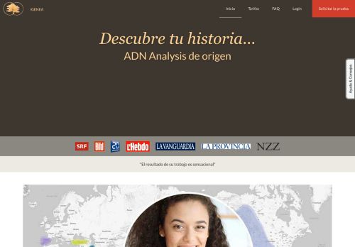 
                            3. iGENEA: Genealogía por ADN