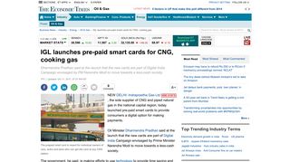 
                            11. igl: IGL launches pre-paid smart cards for CNG, cooking gas - The ...