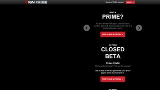 
                            3. IGN Prime - Video Gaming VIP Membership - IGN Prime