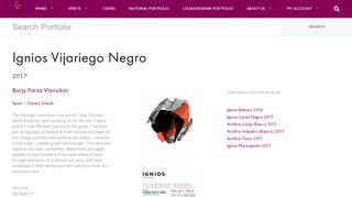 
                            11. Ignios Vijariego Negro | David Bowler Wine