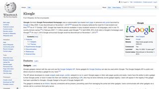 
                            4. iGoogle - Wikipedia