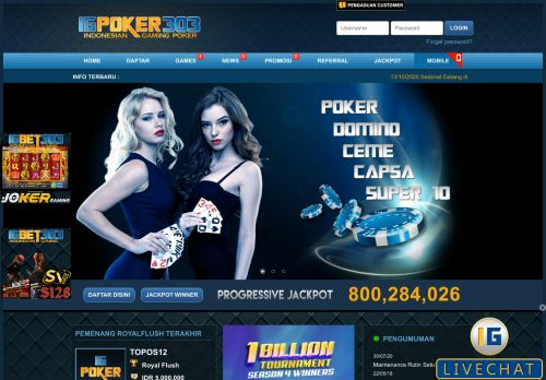 
                            9. IGPOKER303 Situs Judi Agen IDN Poker Uang Asli Online Indonesia ...