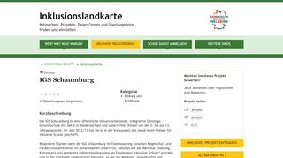 
                            13. IGS Schaumburg - Vollansicht - Inklusionslandkarte