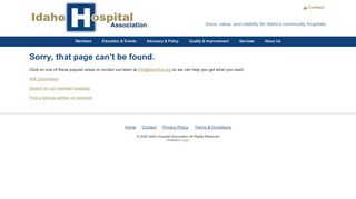 
                            12. IHA - Login - Idaho Hospital Association