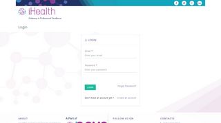 
                            8. iHealth | Login