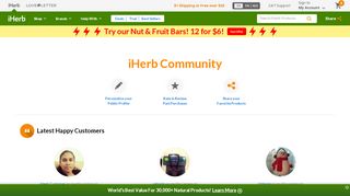 
                            5. iHerb.com - Community