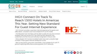 Ihg Connect On Track To Reach 1500 Hotels In 