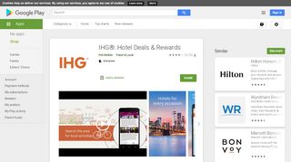 
                            9. IHG®: Hotel Deals & Rewards - Apps on Google Play