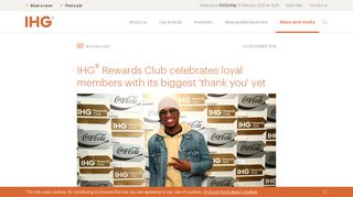 
                            4. IHG® Rewards Club celebrates loyal members with its ...