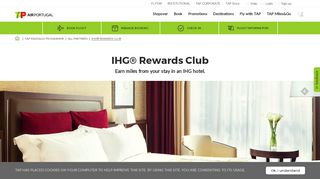 
                            10. IHG® Rewards Club - Earn miles | TAP Air Portugal