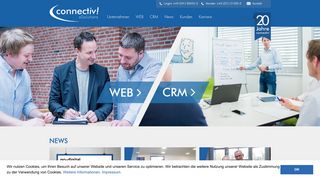 
                            8. Ihr Dienstleister für Web und CRM - connectiv! eSolutions GmbH - Home