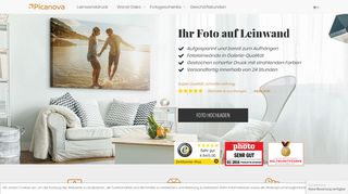 
                            10. Ihr Foto auf Leinwand in PREMIUM Qualität | picanova.de