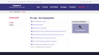 
                            6. Ihr Login - HelpDesk