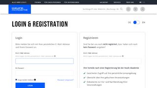 
                            1. Ihr Login zur persönlichen Lernumgebung bei der Haufe Akademie