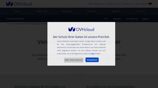 
                            3. Ihr OVH Web Kundencenter - OVH