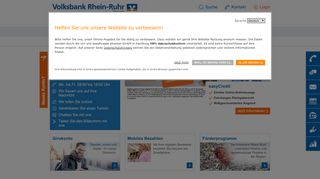 
                            1. Ihr Partner der Region - Volksbank Rhein-Ruhr eG