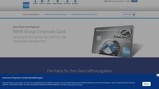 
                            1. Ihre American Express BMW Group Corporate Card - Corporate Cards