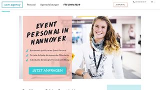 
                            5. Ihre Eventpersonal-Agentur in Hannover | ucm.agency