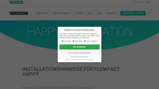 
                            2. Ihre Installation von FLOWFACT hAPPy® | FLOWFACT