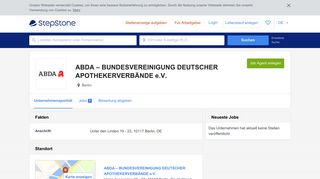 
                            5. Ihre Karriere bei ABDA – BUNDESVEREINIGUNG DEUTSCHER ...