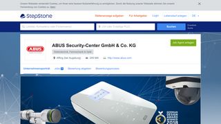 
                            8. Ihre Karriere bei ABUS Security-Center GmbH & Co. KG | StepStone