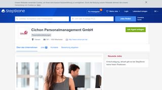 
                            2. Ihre Karriere bei Cichon Personalmanagement GmbH | StepStone