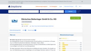 
                            11. Ihre Karriere bei Dänisches Bettenlager GmbH & Co. KG | StepStone