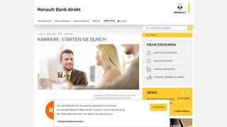 
                            8. Ihre Karriere bei der RCI Banque S.A. ... - Renault Bank direkt