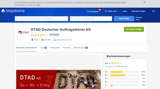 
                            11. Ihre Karriere bei DTAD Deutscher Auftragsdienst AG | StepStone