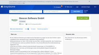 
                            10. Ihre Karriere bei Geocon Software GmbH | StepStone