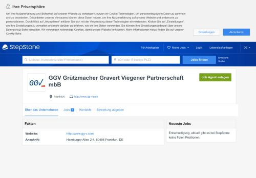 
                            13. Ihre Karriere bei GGV Grützmacher Gravert Viegener Partnerschaft ...