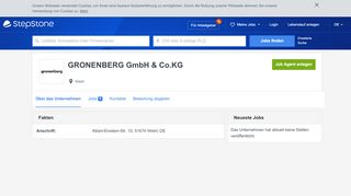 
                            5. Ihre Karriere bei GRONENBERG GmbH & Co.KG | StepStone