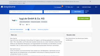 
                            10. Ihre Karriere bei hygi.de GmbH & Co. KG | StepStone